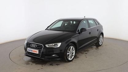 Begagnad Audi A3 Sportback 110 HK (80 kW) 2016 Svart Halvkombi