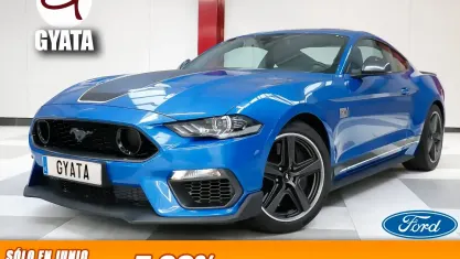 Usado Ford Mustang 459 CV (337 kW) 2022 Azul Coupe