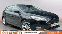 Negro Usado 2016 Ford Focus Titanium Berlina | 9990 € (Precio justo)