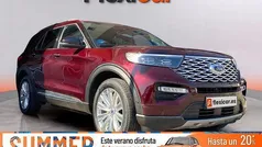 Granate Usado 2022 Ford Explorer Platinum SUV | 48.490 € (Buen precio)
