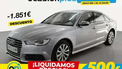 Usado Audi A6 Advanced 190 CV (139 kW) 2018 Gris Berlina