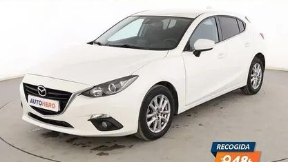 Usado Mazda 3 Style 150 CV (110 kW) 2014 Blanco Berlina
