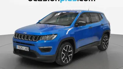 Begagnad Jeep Compass Sport 140 HK (102 kW) 2020 Blå SUV