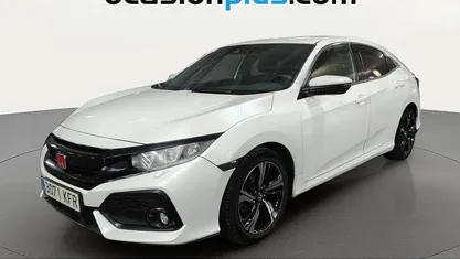 Usado Honda Civic Elegance 129 CV (94 kW) 2017 Blanco Berlina