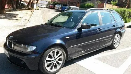 Käytetty BMW 320 150 HP (110 kW) 2004 Sininen Farmari