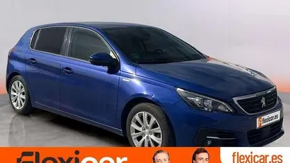 Usado Peugeot 308 S 131 CV (96 kW) 2019 Azul Utilitario