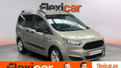 Begagnad Ford Tourneo Courier Trend 102 HK (75 kW) 2018 Gul Minibuss