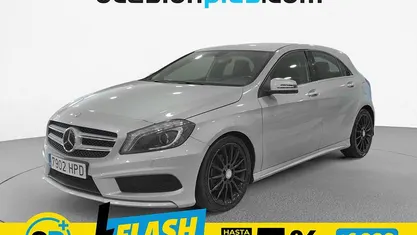 Usado Mercedes A200 AMG line 136 CV (100 kW) 2013 Gris plata Utilitario