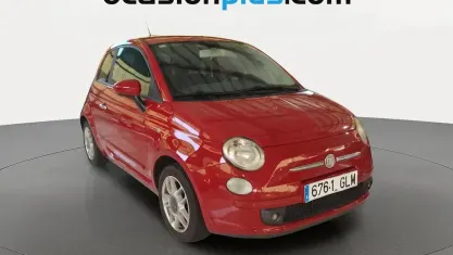 Usado Fiat 500 Pop 69 CV (50 kW) 2009 Rojo Descapotable