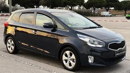 Usado Kia Carens 116 CV (85 kW) 2014 Gris Monovolumen