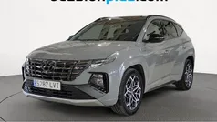 Gris Usado 2021 Hyundai Tucson N Line SUV | 27.182 € (Precio justo)