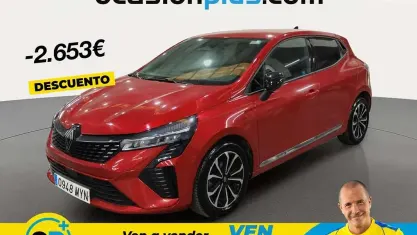 Usado Renault Clio Techno 91 CV (66 kW) 2025 Rojo Utilitario