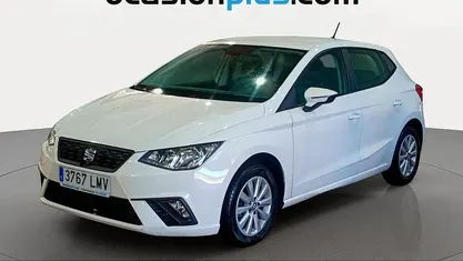 Usado Seat Ibiza Style 110 CV (80 kW) 2021 Blanco Utilitario