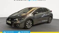 Gris Usado 2015 Honda Civic Elegance Utilitario | 13.800 € (Precio justo)