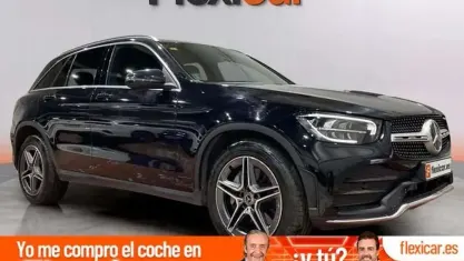 Usado Mercedes GLC220 194 CV (142 kW) 2020 Negro SUV