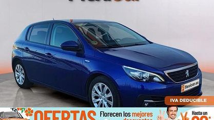 Usado Peugeot 308 Style 131 HP (96 kW) 2020 Azul Sedan