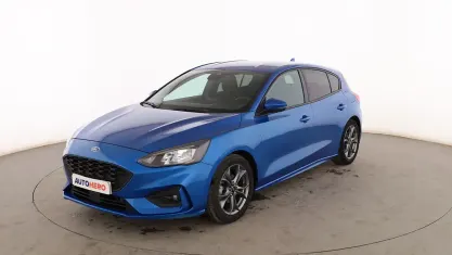 Usado Ford Focus ST-Line 125 CV (91 kW) 2020 Azul Berlina