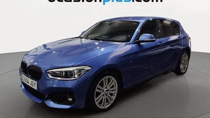 Usado BMW 116 116 CV (85 kW) 2015 Azul Utilitario