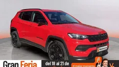 Rojo Usado 2022 Jeep Compass Night Eagle SUV | 23.990 € (Precio justo)