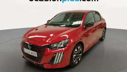Nuevo Peugeot 208 Allure 102 CV (75 kW) 2025 Rojo Utilitario