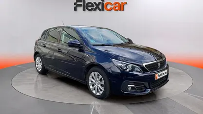 Usado Peugeot 308 Style 131 CV (96 kW) 2019 Azul Utilitario