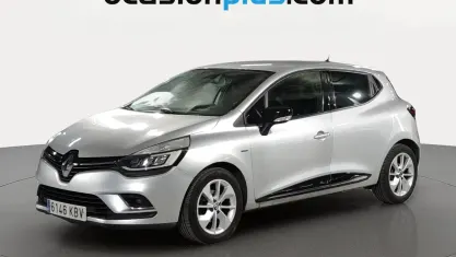 Usado Renault Clio LIMITED 90 CV (66 kW) 2017 Gris Utilitario