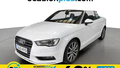 Usado Audi A3 Cabriolet Attraction 150 CV (110 kW) 2014 Blanco Descapotable