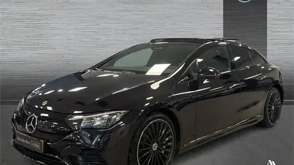 Usado Mercedes EQE350 Edition 214 kW (292 CV) 2024 Negro Berlina