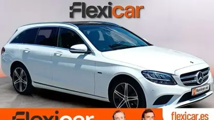 Usado Mercedes C300e 306 CV (225 kW) 2020 Blanco Familiar