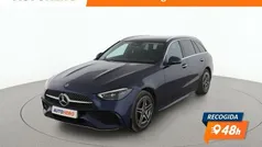 Azul Usado 2023 Mercedes C300e Familiar | 42.299 € (Buen precio)