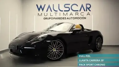 Usado Porsche Boxster S 349 CV (256 kW) 2017 Negro Descapotable