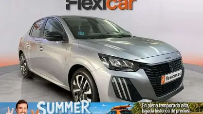 Usado Peugeot 208 Style 102 CV (75 kW) 2024 Gris Utilitario