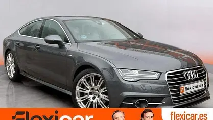 Usado Audi A7 Sportback 272 CV (200 kW) 2017 Gris Utilitario