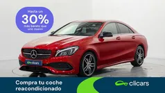 Rojo Usado 2018 Mercedes CLA200 Coupe | 22.990 € (Precio justo)