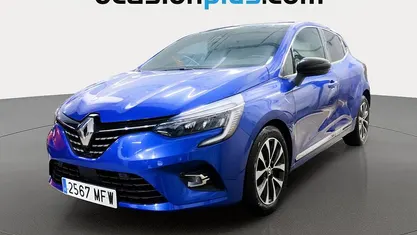 Usado Renault Clio V Techno 91 CV (66 kW) 2023 Azul Utilitario
