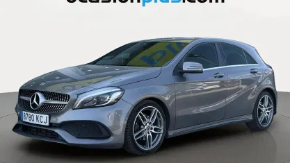 Usado Mercedes A200 AMG 136 CV (100 kW) 2017 Gris Utilitario