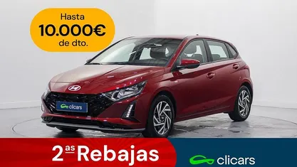 Rojo Usado 2024 Hyundai i20 | 16.990 € (Precio justo)