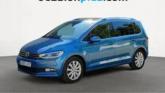 Azul Usado 2017 VW Touran Sportline Monovolumen | 20.990 € (Precio justo)