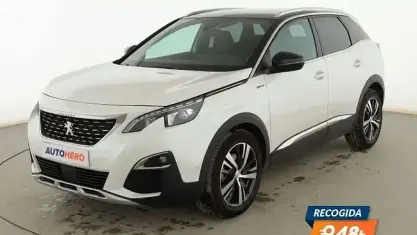 Usado Peugeot 3008 GT-line 130 CV (95 kW) 2019 Blanco SUV