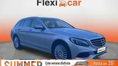 Gris Usado 2015 Mercedes C180 Familiar | 18.290 € (Precio justo)