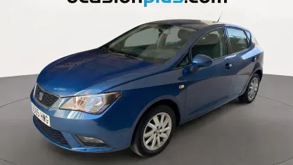 Usado Seat Ibiza Style 105 CV (77 kW) 2014 Azul Utilitario