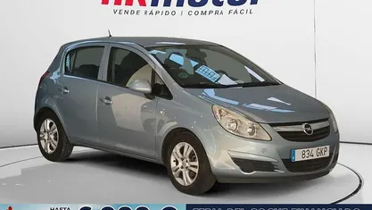 Gris / plata Usado 2008 Opel Corsa Enjoy Berlina | 5510 € (Precio justo)