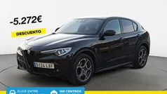 Negro Usado 2022 Alfa Romeo Stelvio Sprint SUV | 27.750 € (Buen precio)