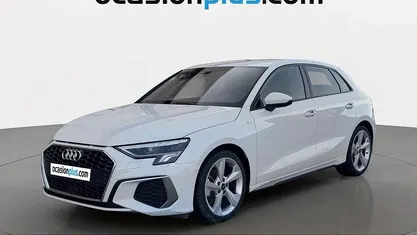 Usado Audi A3 Sportback S-Line 150 CV (110 kW) 2023 Blanco Utilitario