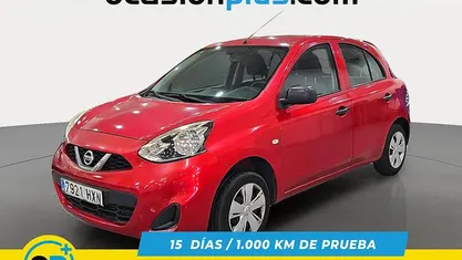 Rojo Usado 2014 Nissan Micra Acenta Utilitario | 6480 € (Precio justo)