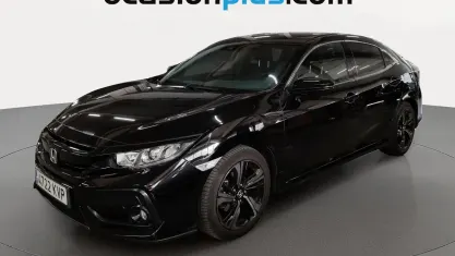 Usado Honda Civic Elegance 129 CV (94 kW) 2019 Negro Berlina