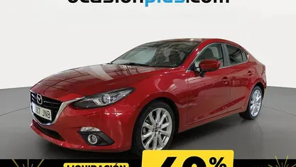 Rojo Usado 2016 Mazda 3 Luxury Utilitario | 15.973 € (Precio justo)