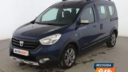 Käytetty Dacia Dokker Stepway 90 HP (66 kW) 2017 Sininen Tila-auto