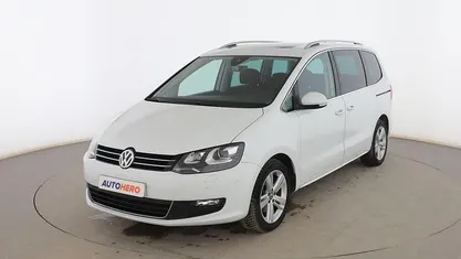 Usado VW Sharan Advance 185 CV (136 kW) 2017 Blanco Monovolumen
