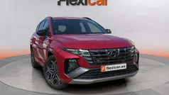 Rojo Usado 2023 Hyundai Tucson N Line SUV | 22.290 € (Precio justo)